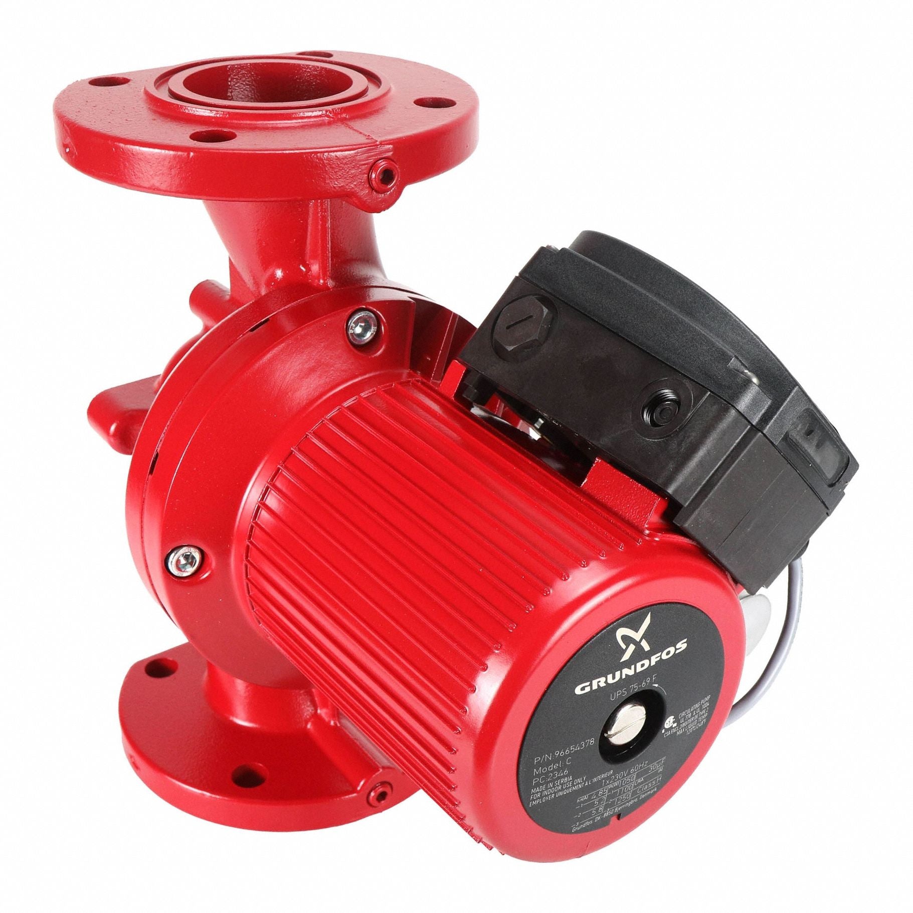 GRUNDFOS 96654378 UPS 75-69 115V CI PUMP 3 Flg