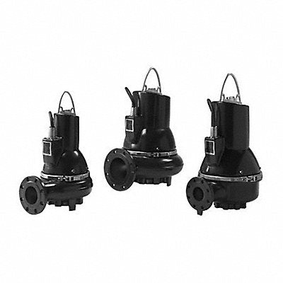 GRUNDFOS 98280875 Grinder Pump 33 ft Three 460V AC