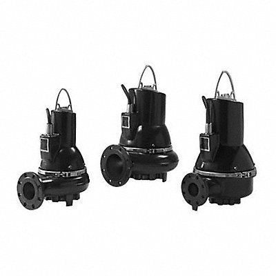 GRUNDFOS 99030120 Sewage Ejector Pump 49.25ft 4hp