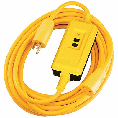 HUBBELL WIRING DEVICE-KELLEMS GFPST25C15M Self Test Portable GFCI