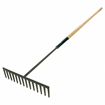 KRAFT TOOL GG870 Long Arm Asphalt Rake 16 Straight