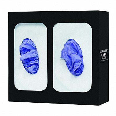 BOWMAN DISPENSERS GL0020420 Glove Dispenser Metal Black Divided