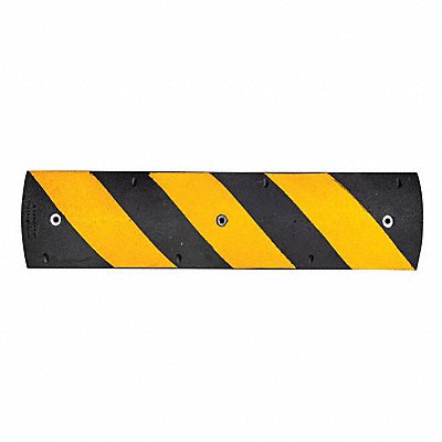 GRAINGER GNRS2431YB Alley Bump Black/Yellow 3 H x 12 W