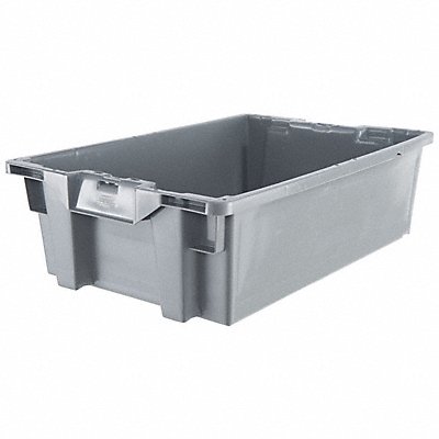 ORBIS GS604018Grey Stack and Nest Ctr Grey Solid Plastic