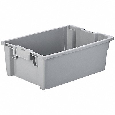 ORBIS GS604022Grey Stack and Nest Ctr Grey Solid Plastic