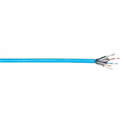 GENSPEED 7131786 LAN Cable Blue 0.3 in Cable Dia.