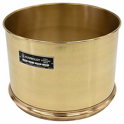 GRAINGER 5JCK4 Wet Washing Sieve 12 In No 200 8 In Deep