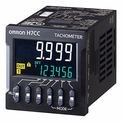 OMRON H7CCA11 Digital Counter/Tachometer PlugIn CN LCD