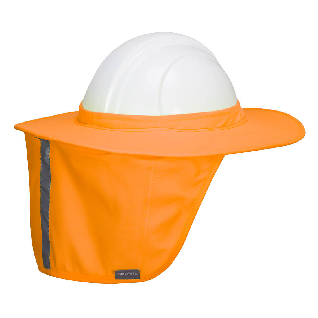 Portwest HA21 Hi-Vis Hard Hat Brim with Neck Shade