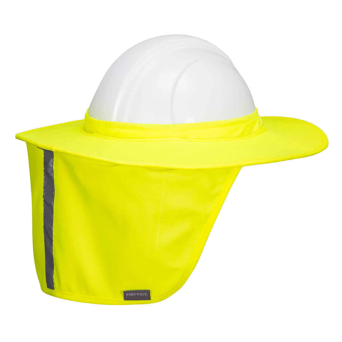 Portwest HA21 Hi-Vis Hard Hat Brim with Neck Shade