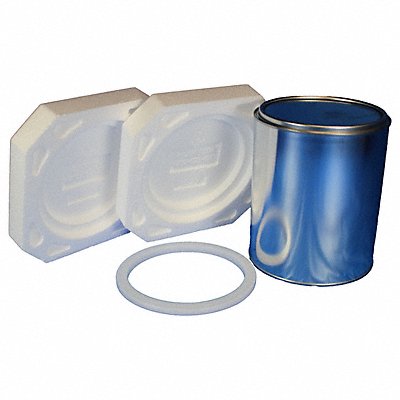 POLAR TECH HAZ10394G Paint Can Shipper Kit Single Wall 275#