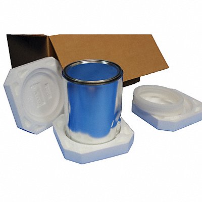 POLAR TECH HAZ10414G Paint Can Shipper Kit Single Wall 275#