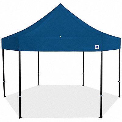 E-Z UP HB3ALU15KFBKTRB Shelter Blue 15 ft W 15 ft L