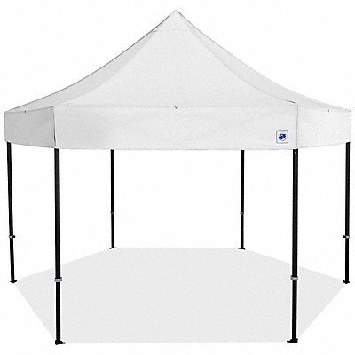 E-Z UP HB3ALU15KFBKTWH Shelter White 15 ft W 15 ft L