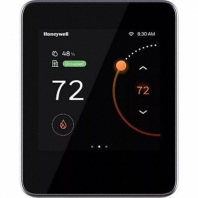 HONEYWELL TC500 Smart Thermostat Black Plastic 4 1/2 H