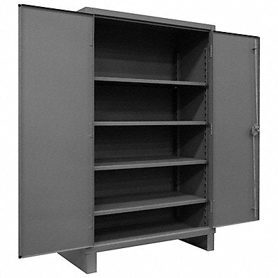DURHAM MFG HDC2036784S95 Storage Cabinet 78 x36 x20 Grey 4Shlv