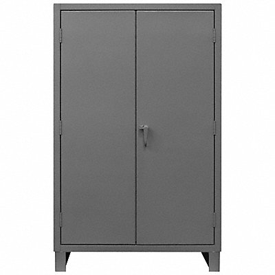 DURHAM MFG HDC2448784S95 Storage Cabinet 78 x48 x24 Grey 4Shlv