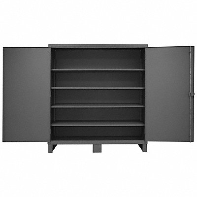 DURHAM MFG HDC2472784S95 Storage Cabinet 78 x72 x24 Grey 4Shlv