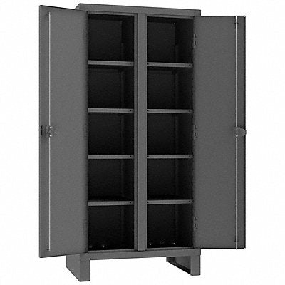 DURHAM MFG HDDS2436788S95 Storage Cabinet 78 x36 x24 Grey 8Shlv