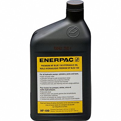 ENERPAC HF100 Hydraulic Oil Synthetic 1 qt Bottle