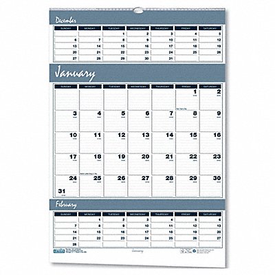 HOUSE OF DOOLITTLE HOD343 Wall Calendar 15-1/2x22 In.