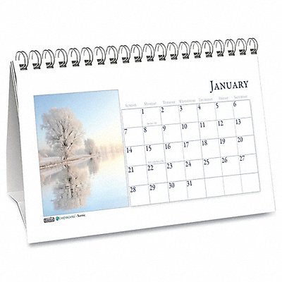 HOUSE OF DOOLITTLE HOD3649 Monthly Calendar Tent 8-1/2x4-1/2 In.