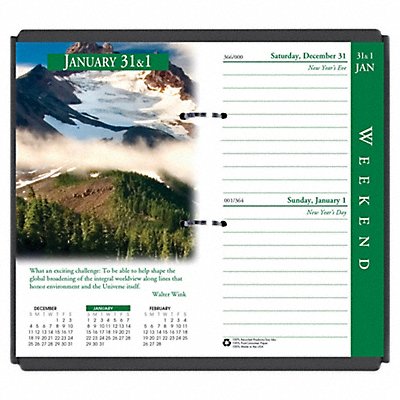 HOUSE OF DOOLITTLE HOD417 Calendar Refill Daily 3-1/2 x6 In Nature