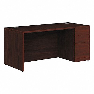 HON H105897RNN Single Pedestal Desk 29 1/2 in H 66 in W