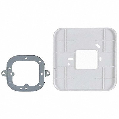 HONEYWELL HOME 50005625001 Cover Plate White 4 3/4x4 3/4in