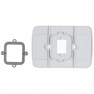 HONEYWELL HOME 50028399001 Cover Plate White 7 7/8x5 1/2in