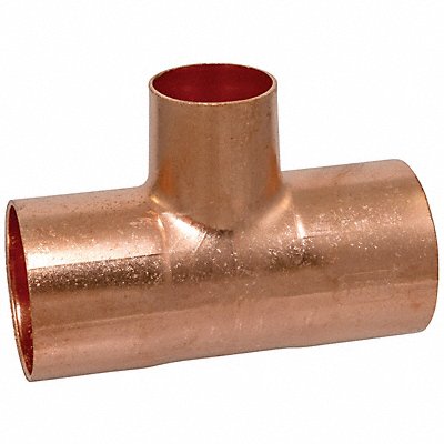 NIBCO 611R112X112X114 Reducing Tee Wrot Cu 1-1/2x1-1/2 x1-1/4