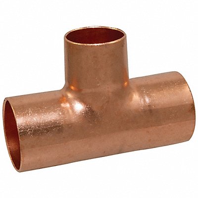 NIBCO 611114X114X1 Reducing Tee Wrot Cu 1-1/4 x1-1/4 x1