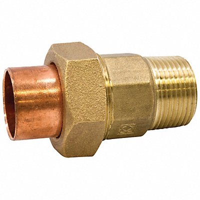 NIBCO 7334LF112 Union LL Cast Bronze 1-1/2 Tube CxMNPT