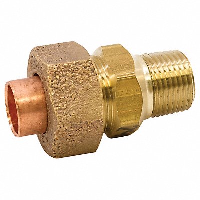NIBCO 7334LF38 Union LL Cast Bronze 3/8 Tube CxMNPT