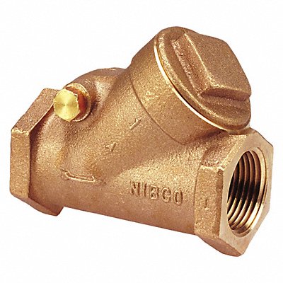 NIBCO NL7K00C Check Valve 1 1/2 Bronze PTFE