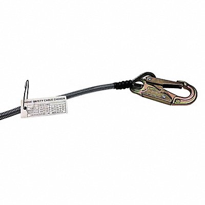 AMERICAN IRON WORKS CC50LH Hose Choker Cable 42 L Steel 1/2 DIA