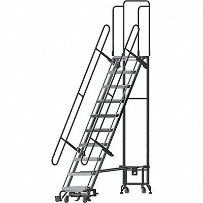 BALLYMORE HYLA103212PF Hybrid Ladder Foldable Grey Silver