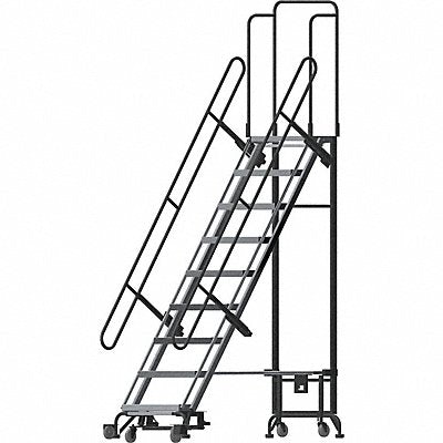 BALLYMORE HYLA093212PF Hybrid Ladder Foldable Grey Silver