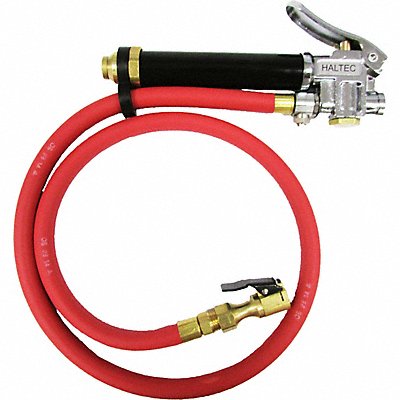 HALTEC I4053M Inflator Gauge 10 to 120 psi 3 ft.