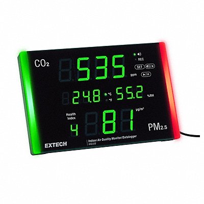 EXTECH IAQ320 Indoor Air Quality Analyser 9 999 ppm
