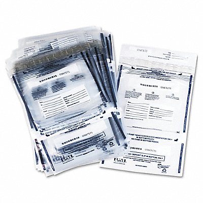 ICONEX ICX94190071 Deposit Bags Plastic 11x15 Clr PK100