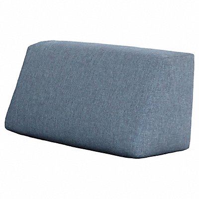 DUOBED ISBPDM Back Pillow 18 W x 36 H Blue Upholstery