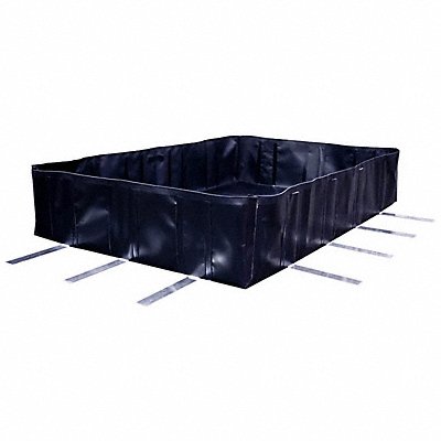 BLACK DIAMOND BD10242SSP Tank Containment Berm 3590 gal 24 ft.W