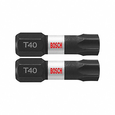 BOSCH ITT40102 Impact Driver Bits Torx(TM) T40 1 L PK2