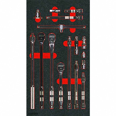 PROTO J52000KV Hand Ratchet Head Flexible Chrome 13 L