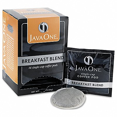 JAVA ONE 30106 Coffee Pods Breakfast Blend PK14