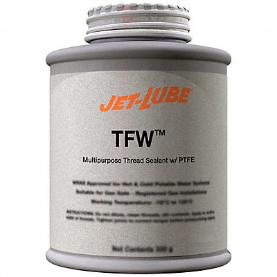 JET-LUBE 24002 Pipe Thread Sealant 8 fl oz White