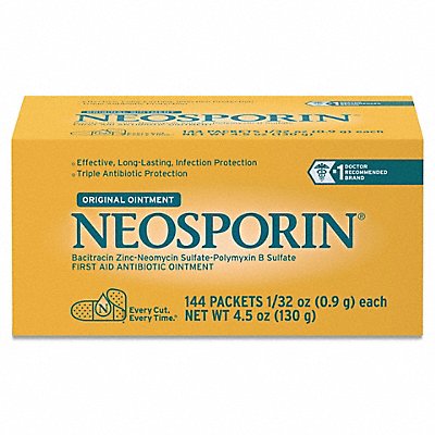 NEOSPORIN 512376900 Antibiotic Ointmen 0.031 oz PK144