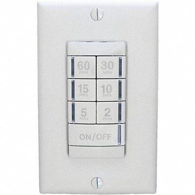 SENSOR SWITCH PTS60WH Wall Switch Timer White 120/277V AC