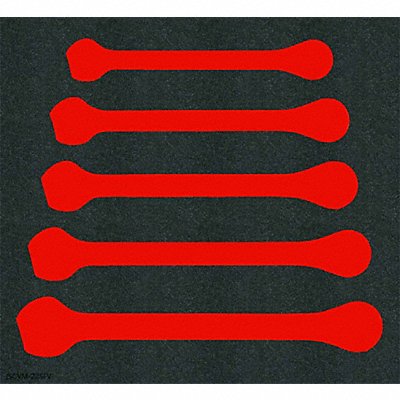 PROTO JSCVM22SFV Foam Inserts Black/Red 16 L 23 W